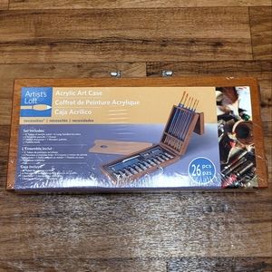 Ntw! Artist's Loft 26pc Acrylic Art Case